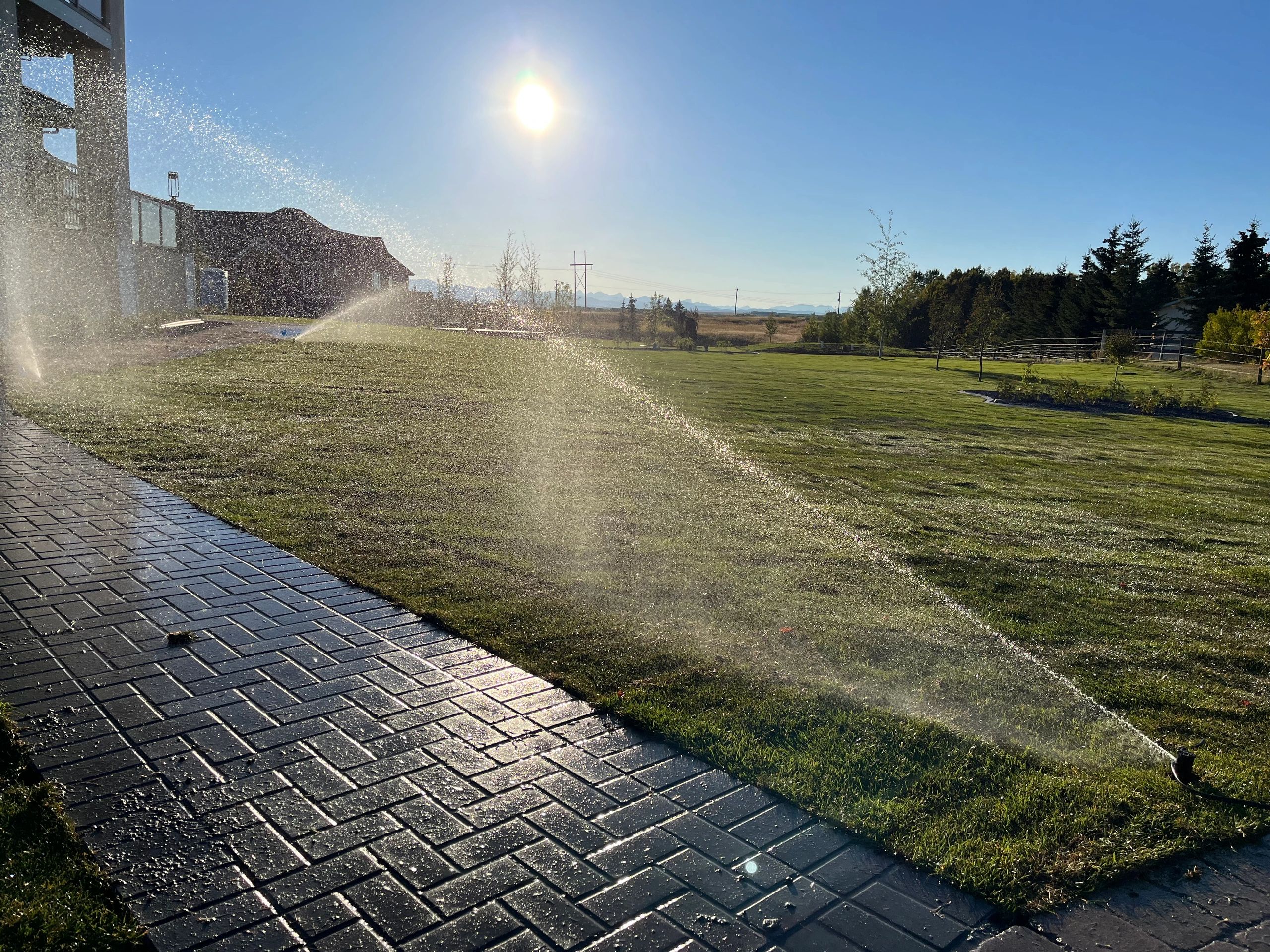 Tri-Star landscaping project
